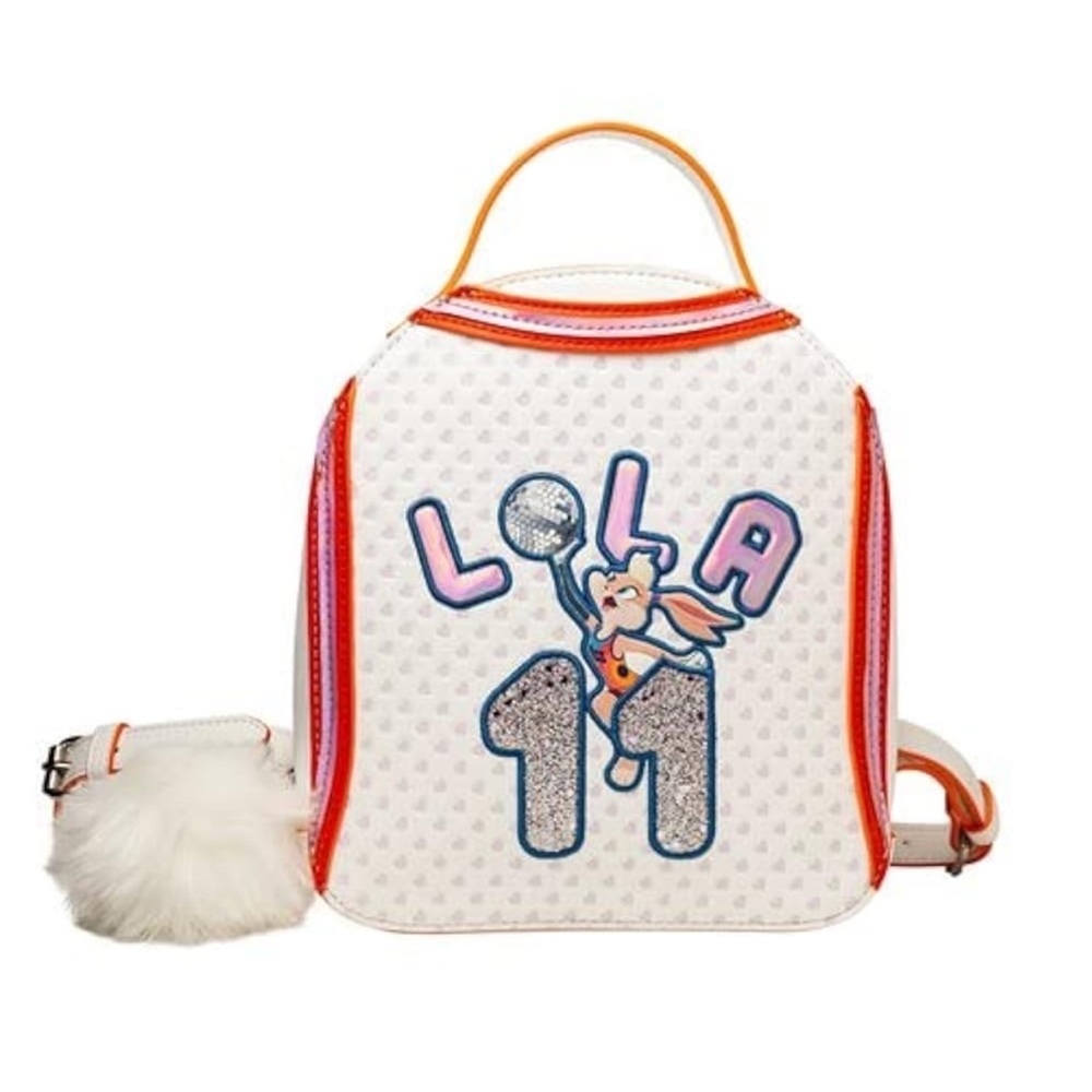 Lola Bunny White and Orange Backpack